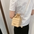 Bolsas femininas de couro, bolsas de mão com cordão e alça superior, bolsa de