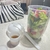 Criativo fresco copo de salada para ir recipiente conjunto com garfo molho copo - AFA SHOP