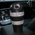 Bling strass lixo carro lata de lixo diamante cristal auto lixo poeira caso titu - comprar online