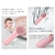 Miredor carregamento usb sonic rosto escova de limpeza de silicone escova facial - loja online