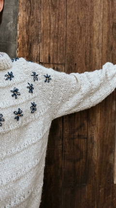 Sweater Nenufar Azul - SOLSIKKE