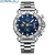 Crrju relogio masculino para homens marca superior luxo grande dial aço inoxid? - loja online