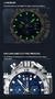 Imagem do Crrju relogio masculino para homens marca superior luxo grande dial aço inoxid?