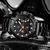 Crrju relogio masculino para homens marca superior luxo grande dial aço inoxid?