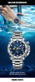Crrju relogio masculino para homens marca superior luxo grande dial aço inoxid? na internet