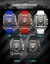 Men Watch Top Marca De Luxo À Prova D' Água Quartz Relógios Para Homens Espor