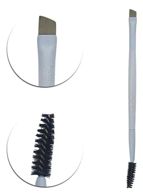 Píncel Duo Sobrancelha Feels Mood | Ruby Rose