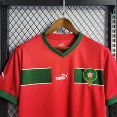 CAMISA 1 SELEÇÃO MARROQUINA 2022 VERSÃO TORCEDOR - Zedrin Importlife