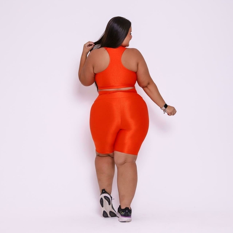 Conjunto Shorts Tati laranja - comprar online