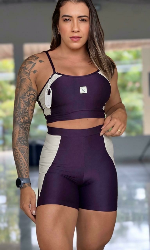 Conjunto Short Tami Bicolor - comprar online