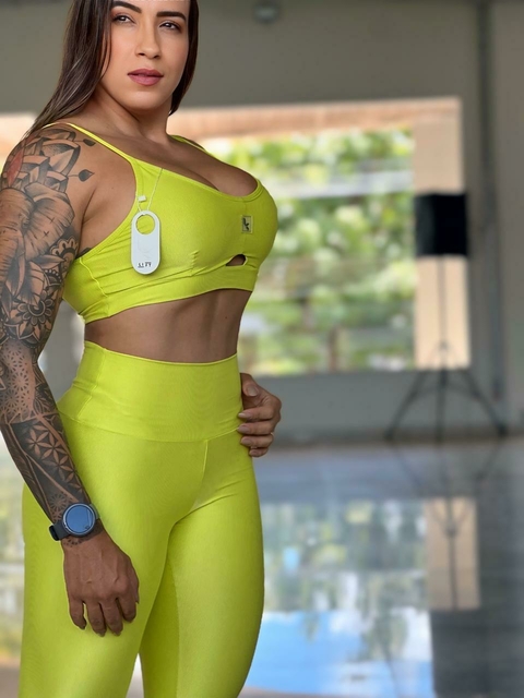 Conjunto Brenda Verde Cana - comprar online