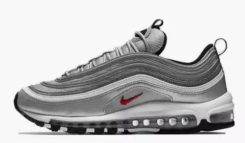 AIR MAX 97 BULLET PRATA REFLETIVO “OLHO DE GATO”