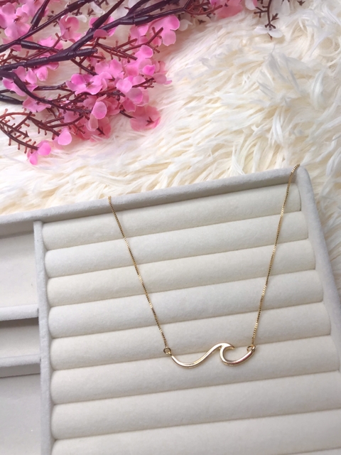 Colar Onda Dourado