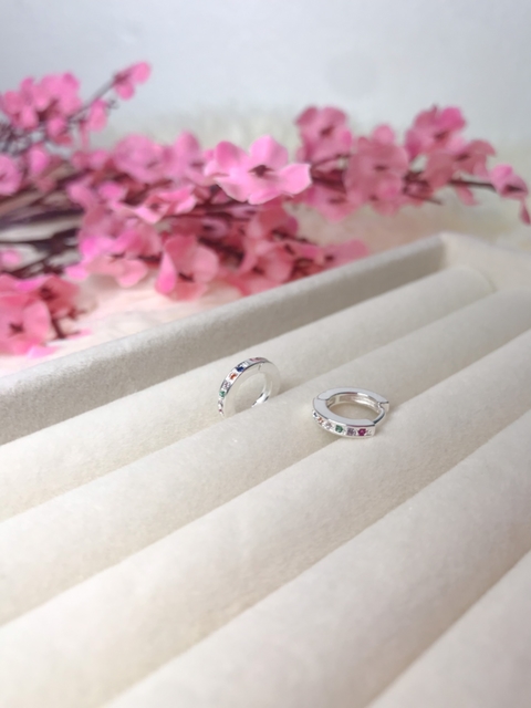 Mini Argola Zirconia