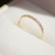 Meia Aliança 1.20mm Safiras Rosas - comprar online