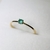 Solitário 3mm Esmeralda - comprar online