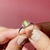 Anel New York Peridoto e Safiras Rosas - loja online