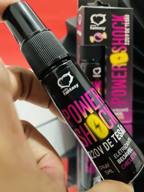 Power Shock Eletrizante Beijável sabor Chiclete