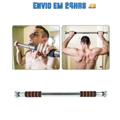 Barra de Exército porta - ajustável até 100cm - crossifit Calistenia fitness força