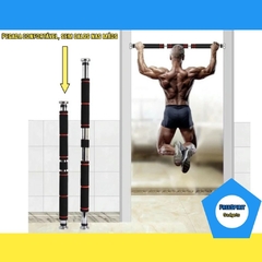 Barra de Exército porta - ajustável até 100cm - crossifit Calistenia fitness força na internet