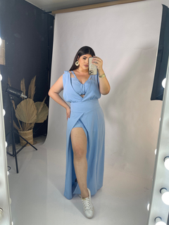 Salopete Thalita Azul