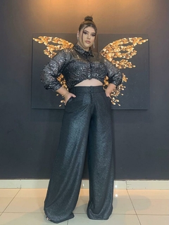 Calça Pantalona Glow - SAGACIA