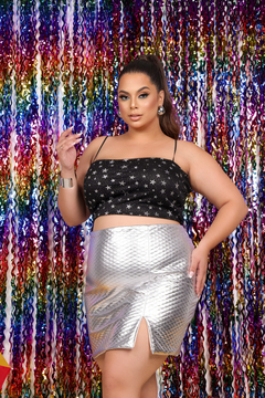 Imagem do Cropped Top Estrelas