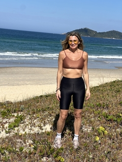 Bermuda ciclista Balance - preta na internet
