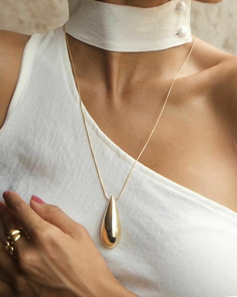 Colar Gota longo G