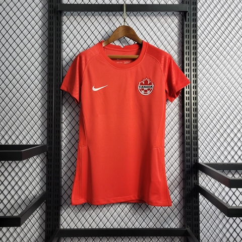 Camisa Feminina Do CANADÁ - RED