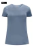 Blusa malha canelada básica