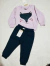 conjunto moletom menina Malwee
