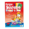 PAPEL CRIATIVO DOBRA CORES A4 C/50 FLS VMP