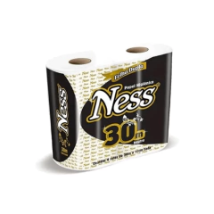PAPEL HIGIENICO FOLHA DUPLA PCT COM 4 UNIDADES NESS