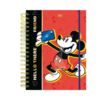 CADERNO CAPA DURA 80 FOLHAS COLEGIAL DAC DISNEY MICKEY