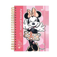 CADERNO CAPA DURA 10X1 80 FOLHAS SMART DAC DISNEY MINNIE