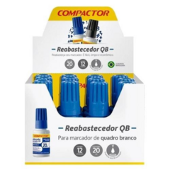 REABASTECEDOR QUADRO BRANCO COMPACTOR AZUL CX/12 20ML