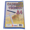 CADERNO TÉCNICO A4 COM MARGEM TAMOIO