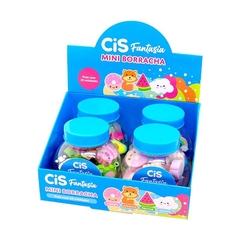 EPID-MINI BORRACHA CIS FANTASIAS CAIXA COM 4 POTES COM 80 UN/CD