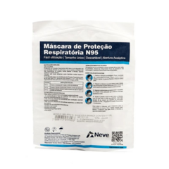 MÁSCARA DESCARTAVEL S/VÁLVULA N95 BRANCA NEVE