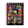 CADERNO CAPA DURA 80 FOLHAS SMART DAC DISNEY MARVEL