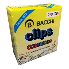 CLIPS COLORIDO ACC N 5 COM 100 - comprar online