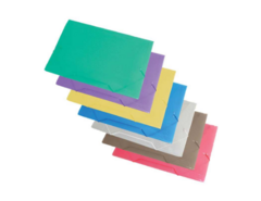 PASTA A/E PLASTICA PP OFICIO ACP ON LINE VERMELHA PT/10