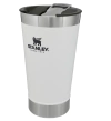 Copo térmico com tampa e abridor de garrafa, 473ml, Branco