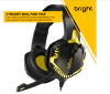 Headset Gamer Dark, 7.1, USB. P3, com microfone