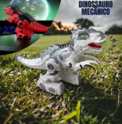 Dinossauro Rex Brinquedo Anda Emite Som - comprar online