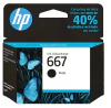 Cartucho HP 667 Preto Original