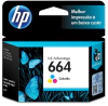 Cartucho HP 664 Colorido Original