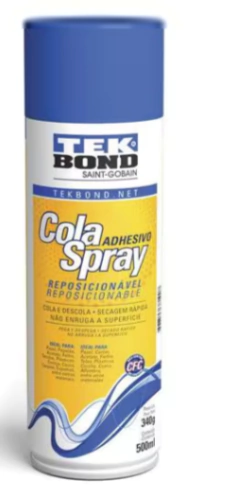 Cola spray reposicionável 340g