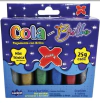 Cola Colorida com Gliter, 6 cores, 25g